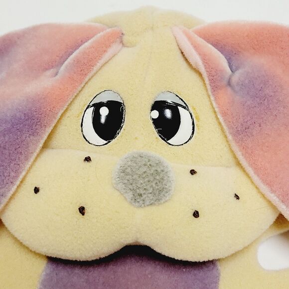 Vintage 80s Tonka Pound Puppies Bath Mitt Tub Pups Puppet Plush Toy 1986 - Picture 2 of 12